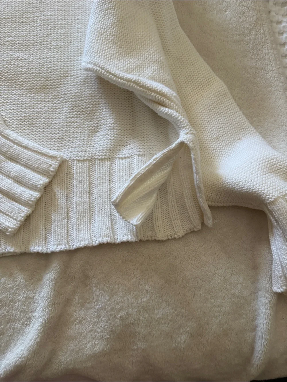 Joan Vass cream mock